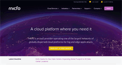 Desktop Screenshot of micfo.com